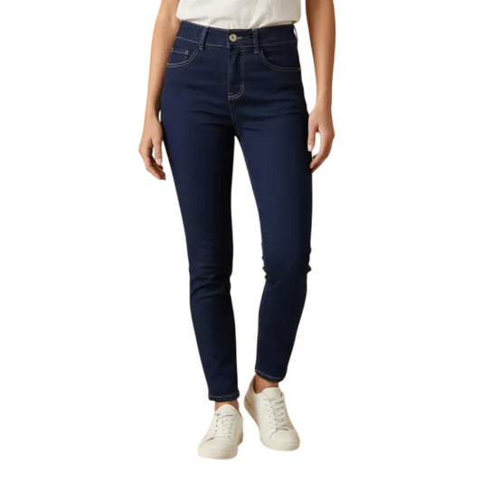 Jeans skinny Magic Pomp mujer azul - espalda