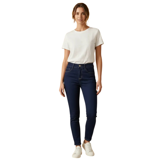 Jeans skinny Magic Pomp mujer azul - frente