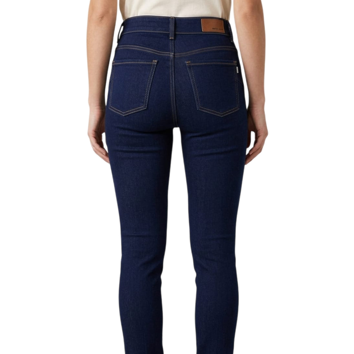 Jeans skinny Magic Pomp mujer azul - detalle
