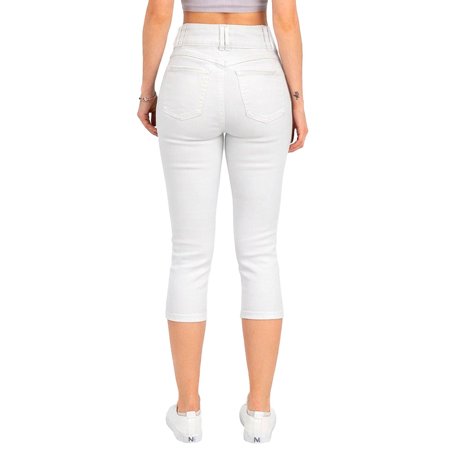 Pescador capri mujer blanco - detalle