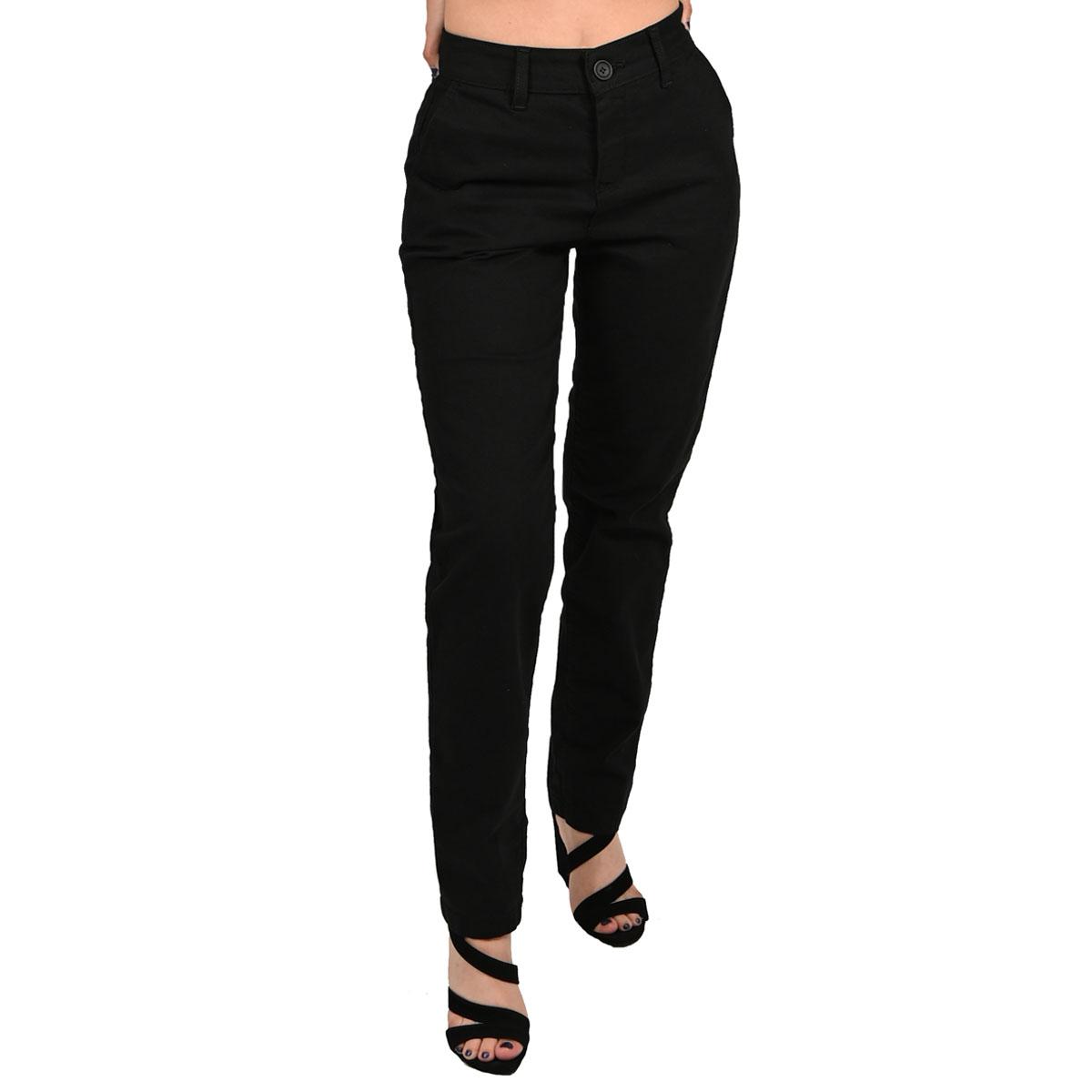 Pantalón chino mujer skinny - frente