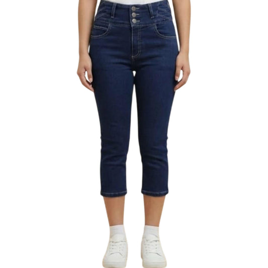 Pescador capri mujer azul - espalda