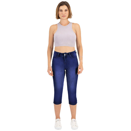 Capri Magic Pomp mujer azul claro - frente