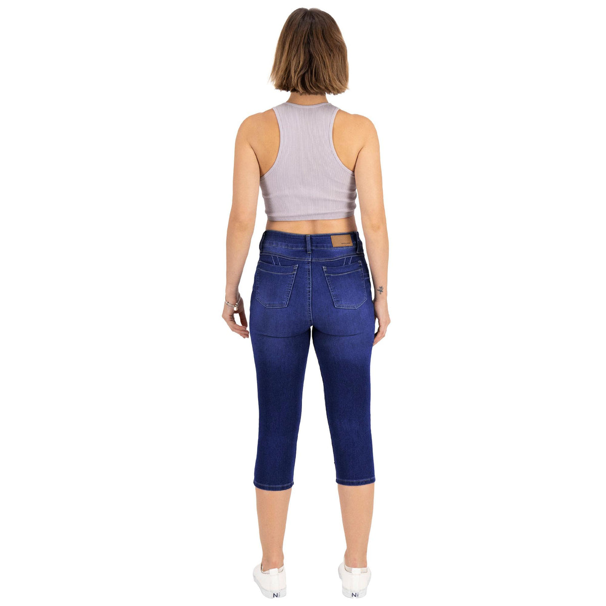 Capri Magic Pomp mujer azul claro - espalda