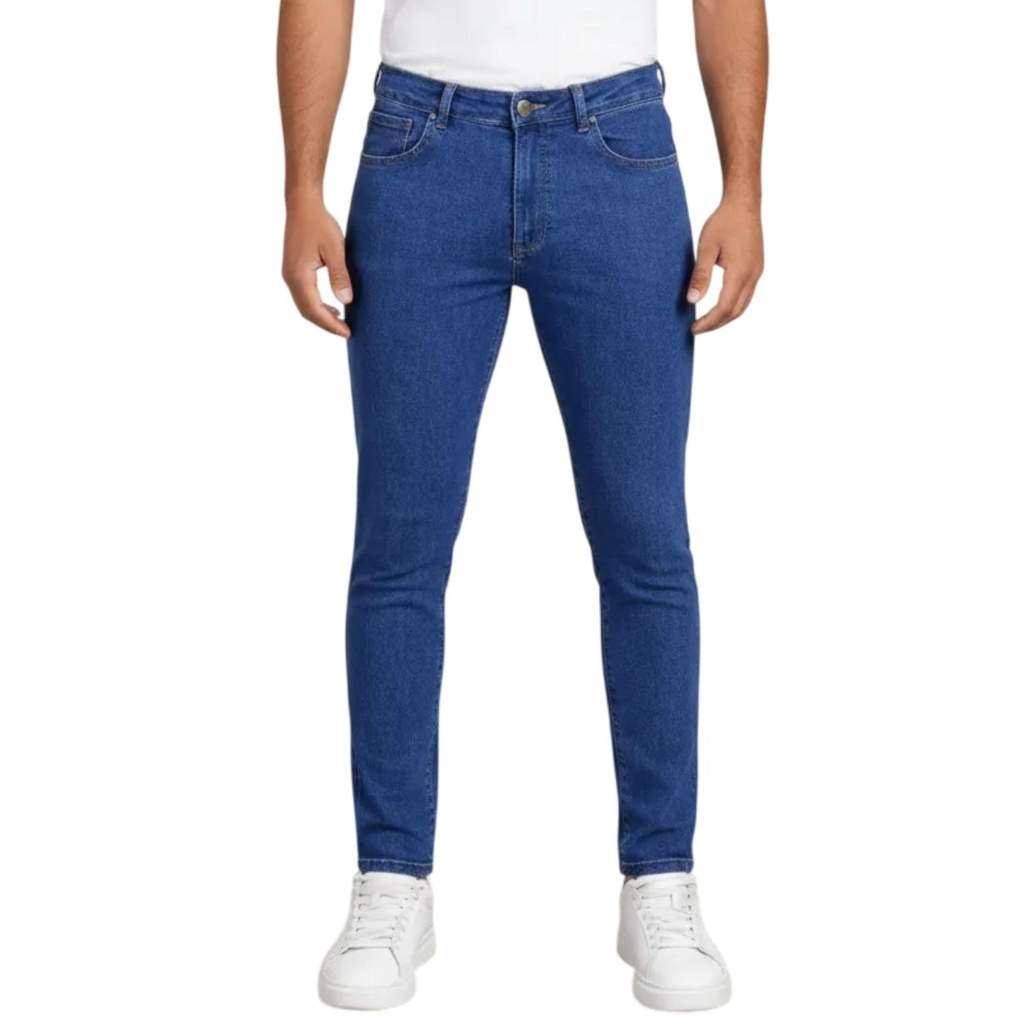 Pantal�n Skinny Hombre Mezclilla Azul 803697 image 2