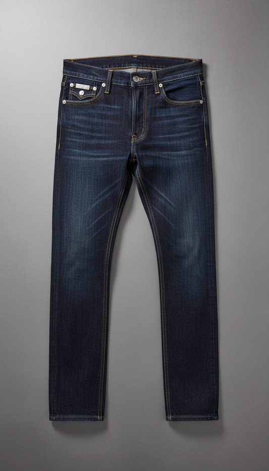 Jeans edición limitada con detalles metálicos