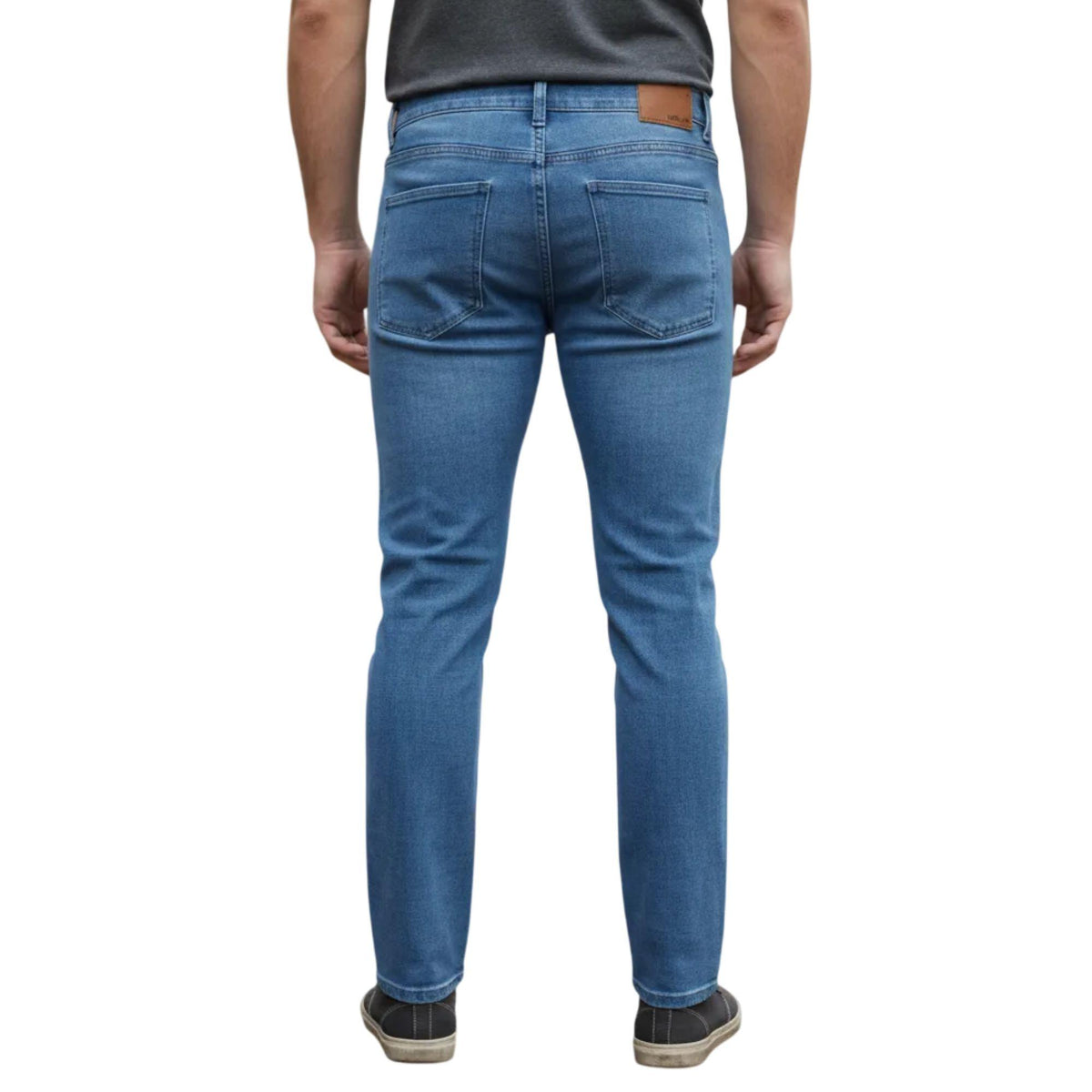 Pantal�n Recto Hombre Mezclilla Azul 803702 image 3