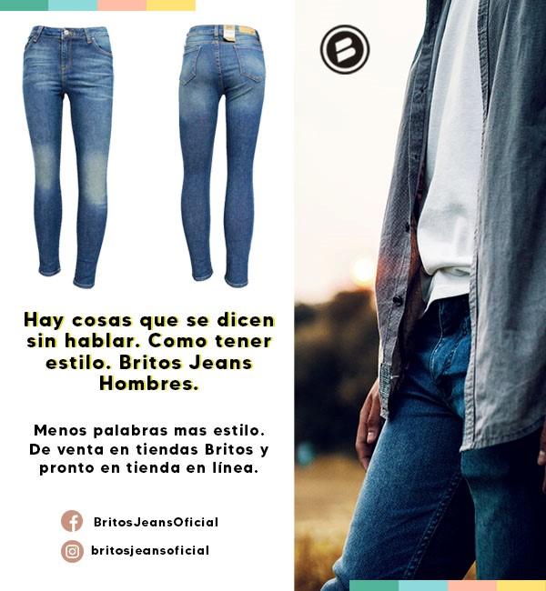 Los colores en los pantalones de mezclilla para hombre - Britos Jeans