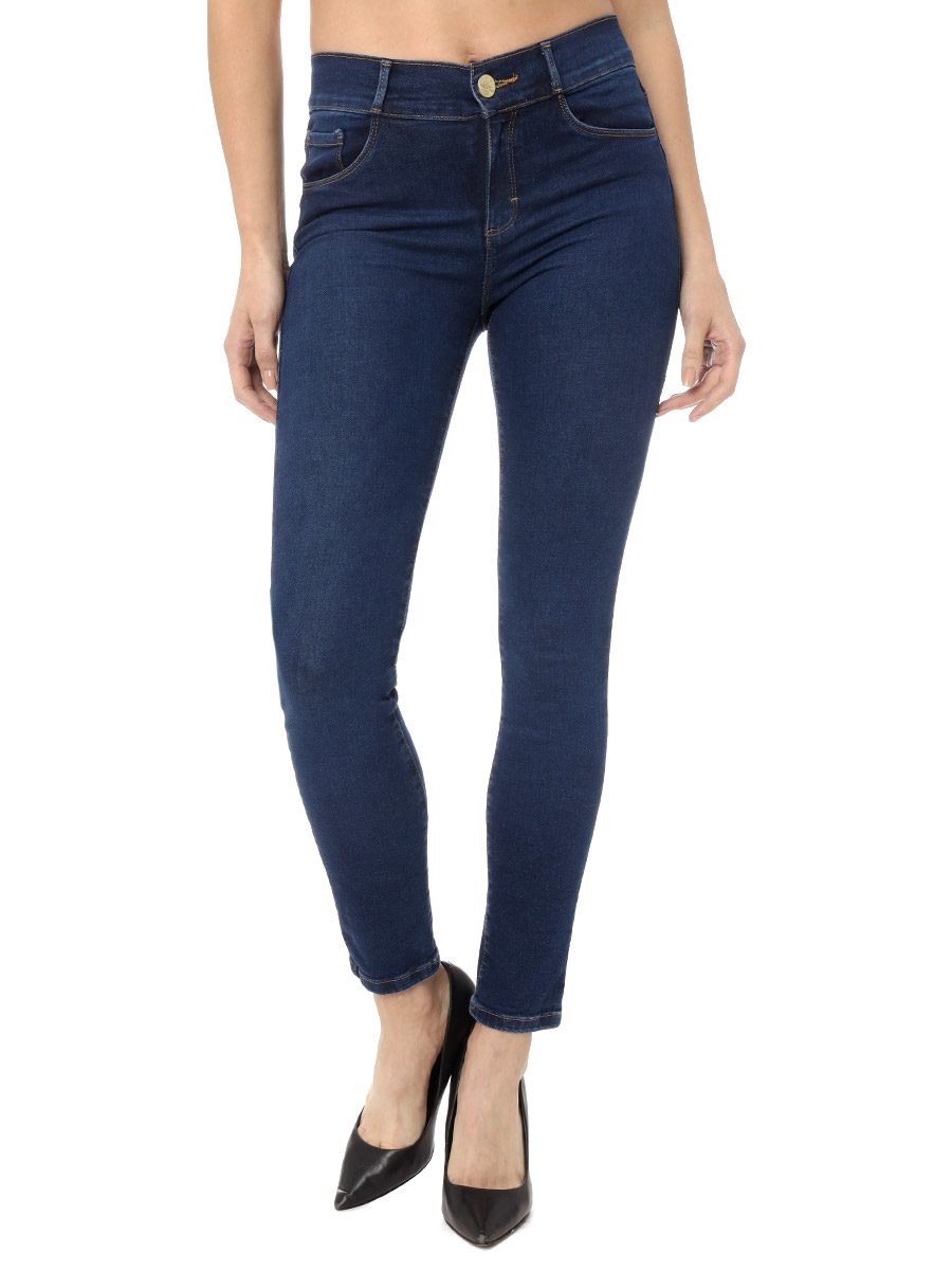 Pantalón Skinny Britos Jeans Mujer Azul Magic Pomp