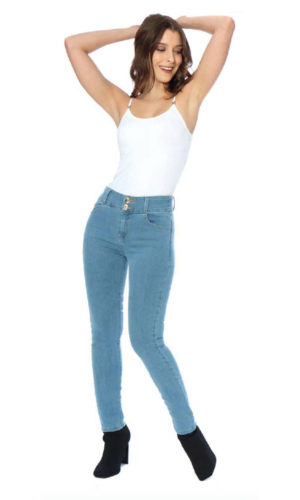Pantalón Britos Jeans Mujer Mom Azul - Britos Jeans