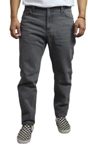 Jeans Baggy Slim Caballero color gris