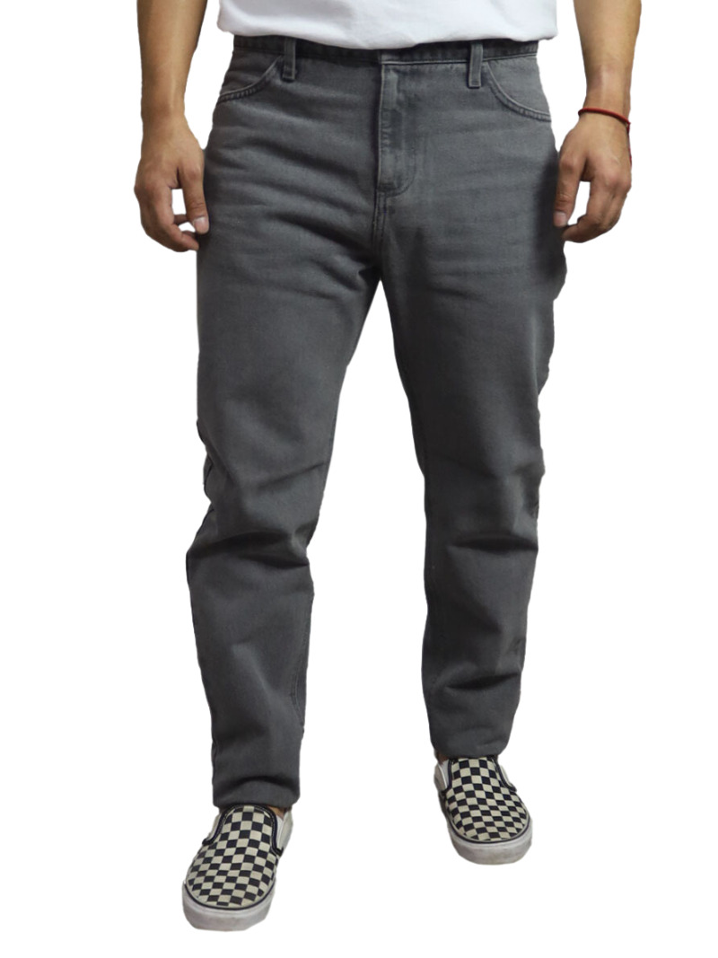 Jeans Baggy Slim Caballero color gris