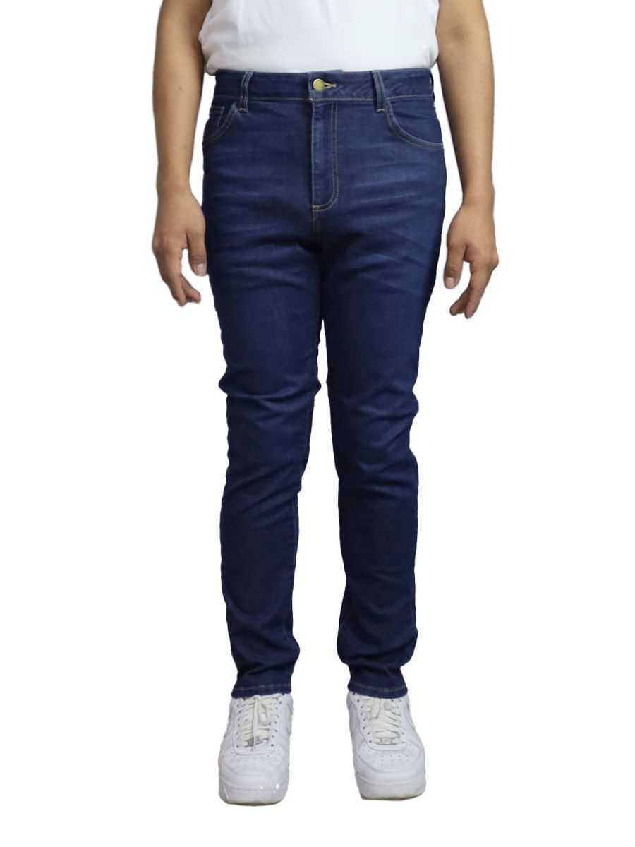 Jeans Slim color azul oscuro