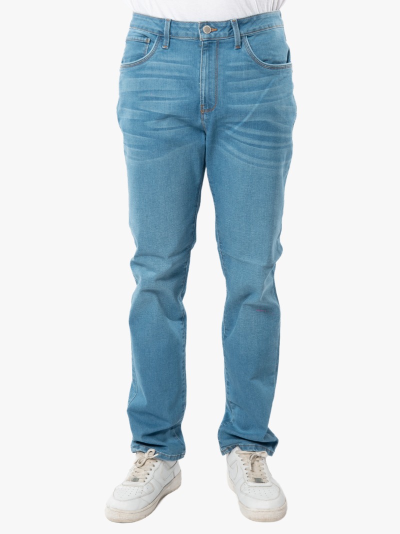 Jeans Slim color azul medio