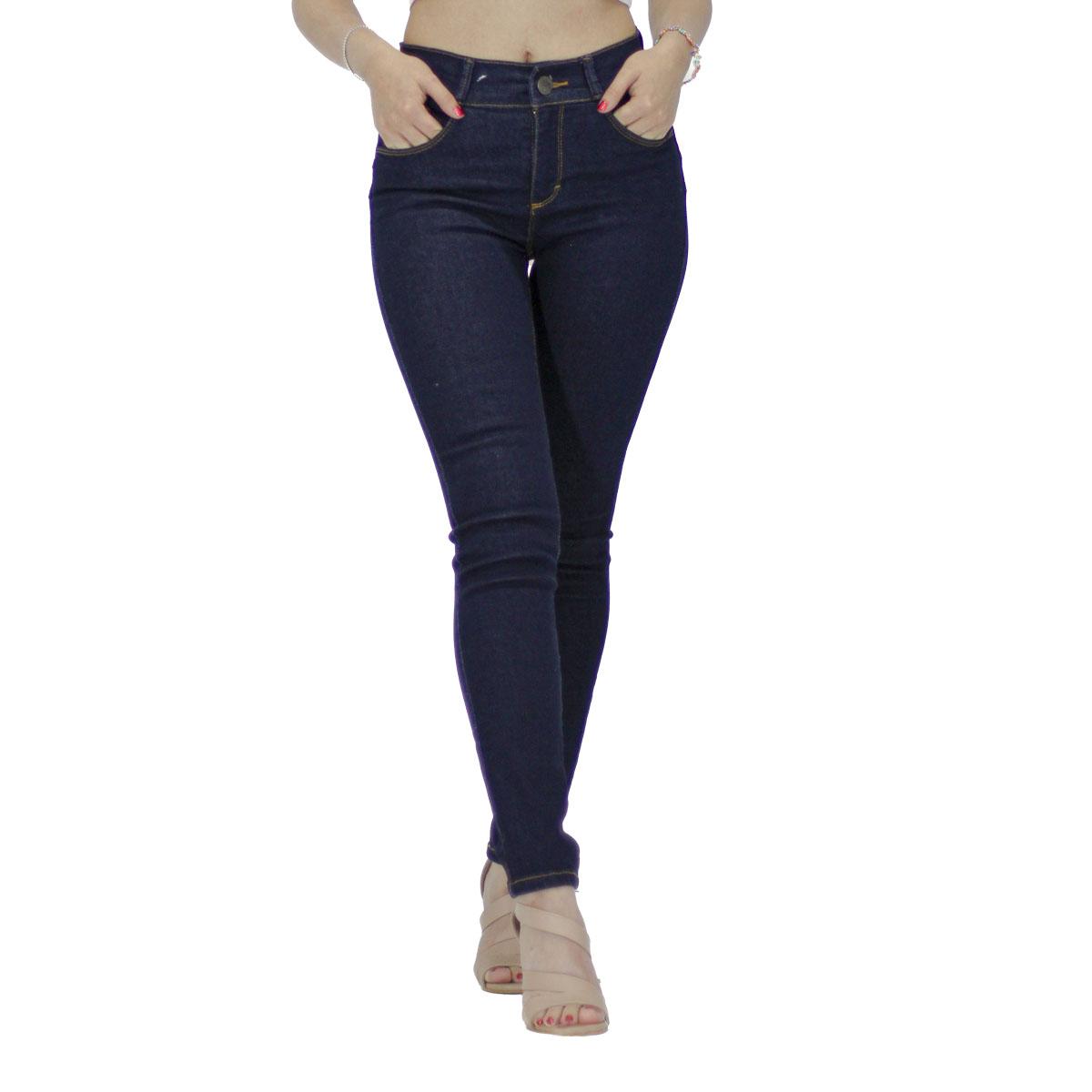 Jeans Magic Cintura Alta Skinny / color azul oscuro