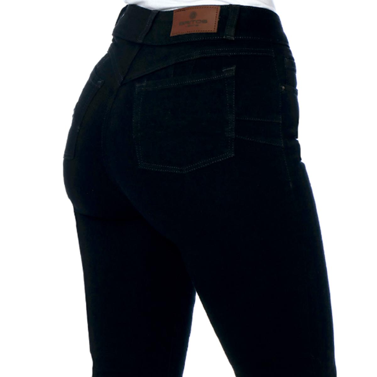 Jeans Magic Cintura Alta Recto / color negro