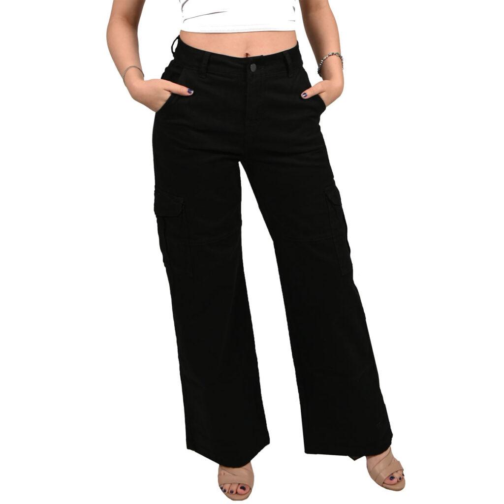 Pantalón Cargo Pierna Amplia 024815