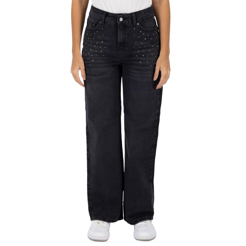 Pantalón Mom Pierna Amplia Mujer 025052