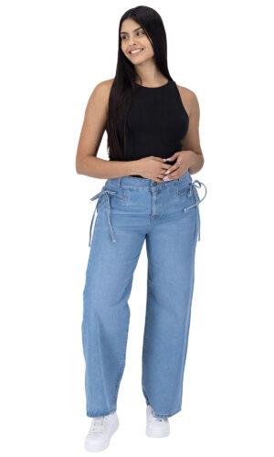 Pantalón Pierna Amplia Mujer 025057