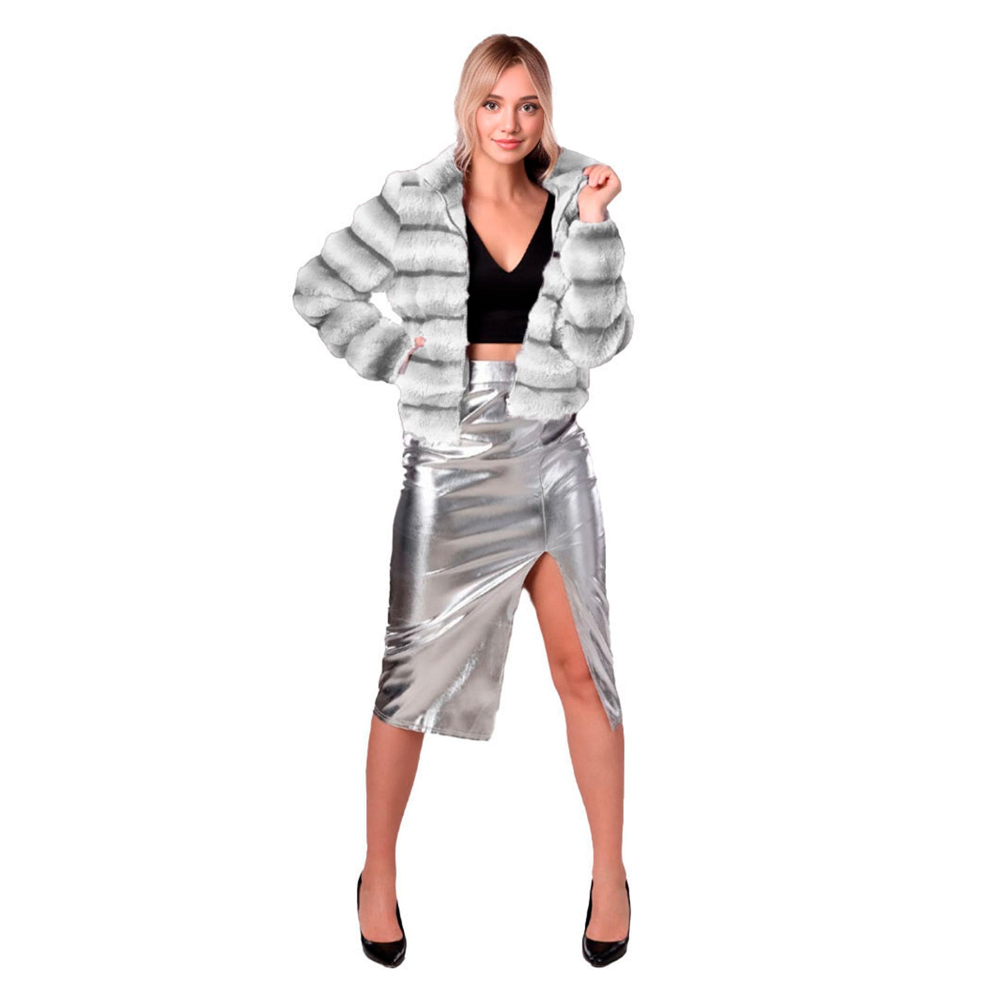 Chamarra Peluche Mujer Bo3207