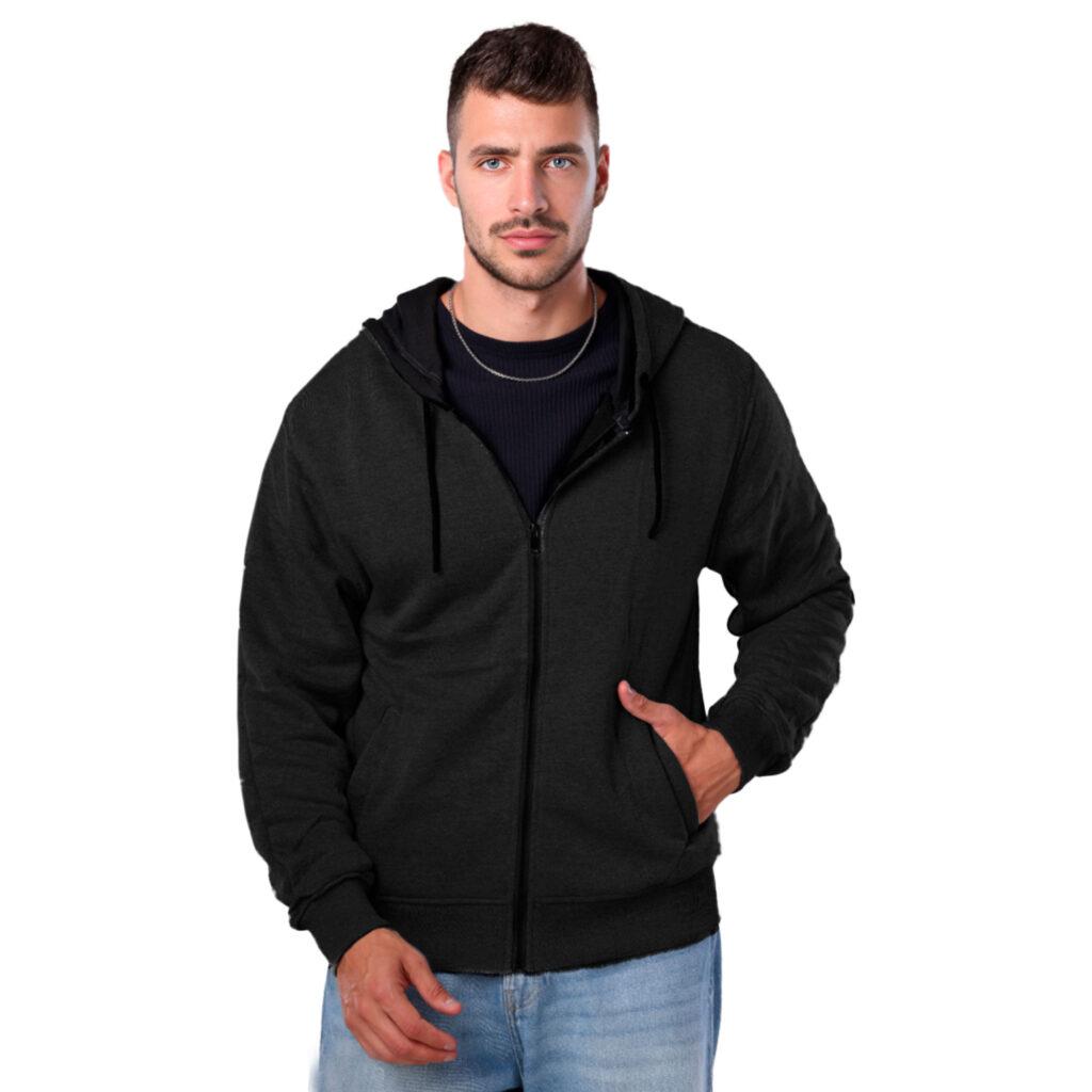 Sudadera Con Gorro Hombre Chamarra Bo3211