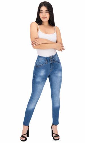 Pantalón Skinny Mujer Corazón 025379