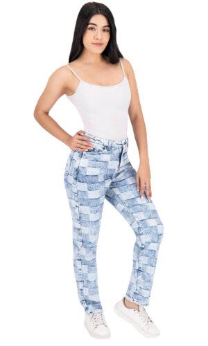 Pantalón Mom Mujer Mezclilla 024498