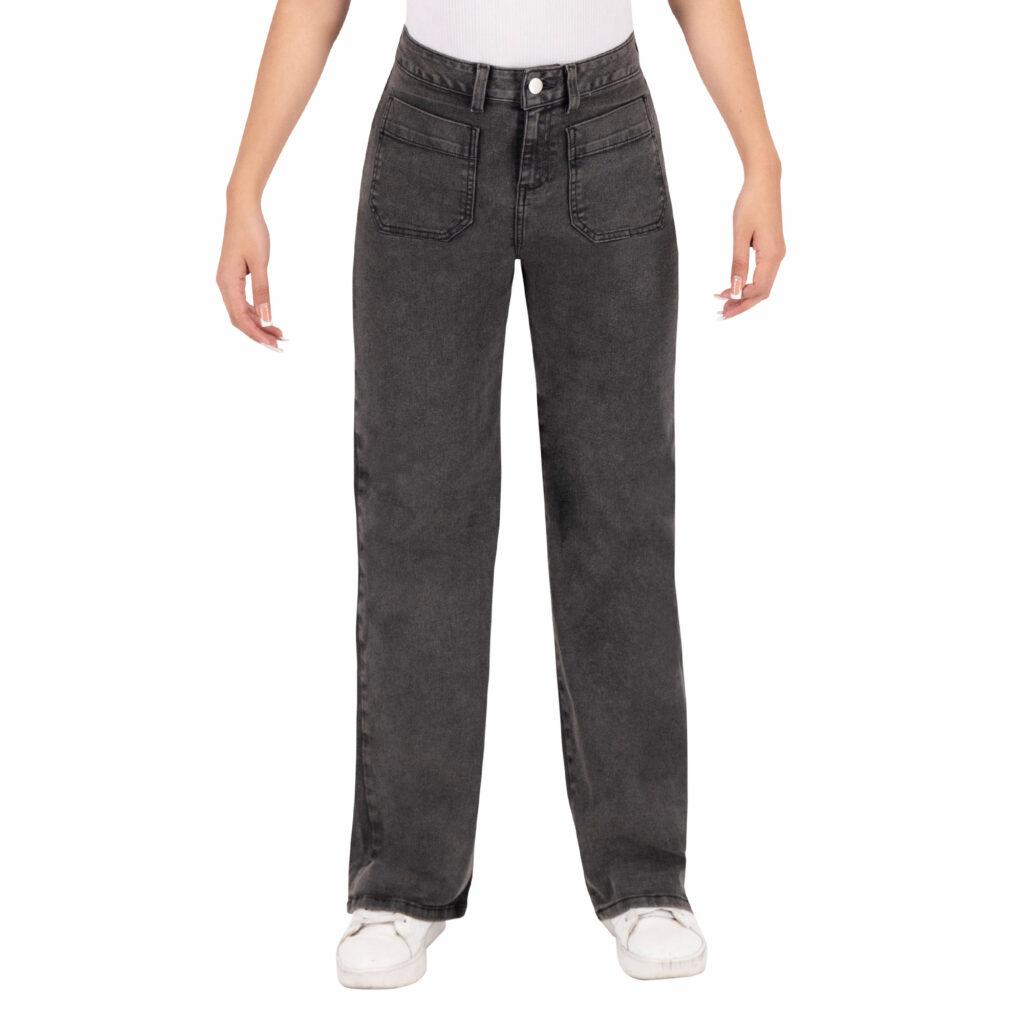 Pantalón Mom Pierna Amplia Mujer 025209