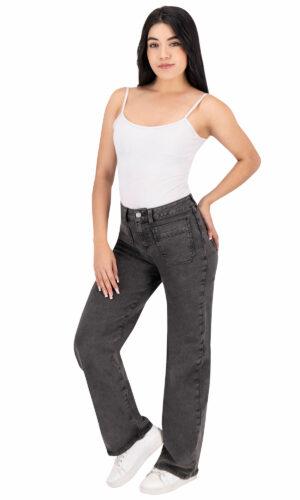 Pantalón Mom Pierna Amplia Mujer 025209