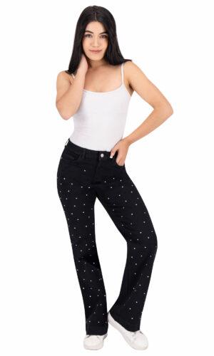 Pantalón Mom Pierna Amplia Mujer 025507