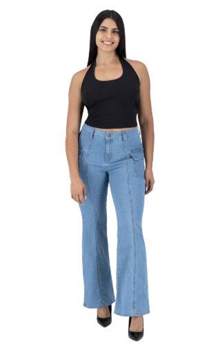 Pantalón Acampanado Mujer 025622