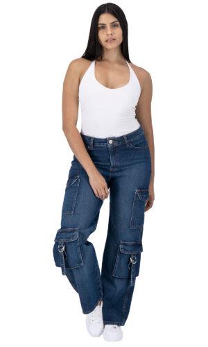 Pantalón Cargo Mujer Recto 025682