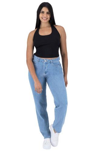 Pantalón Mom Mujer Mezclilla 025623