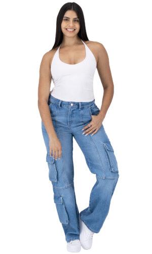 Pantalón Cargo Mujer Recto 025625