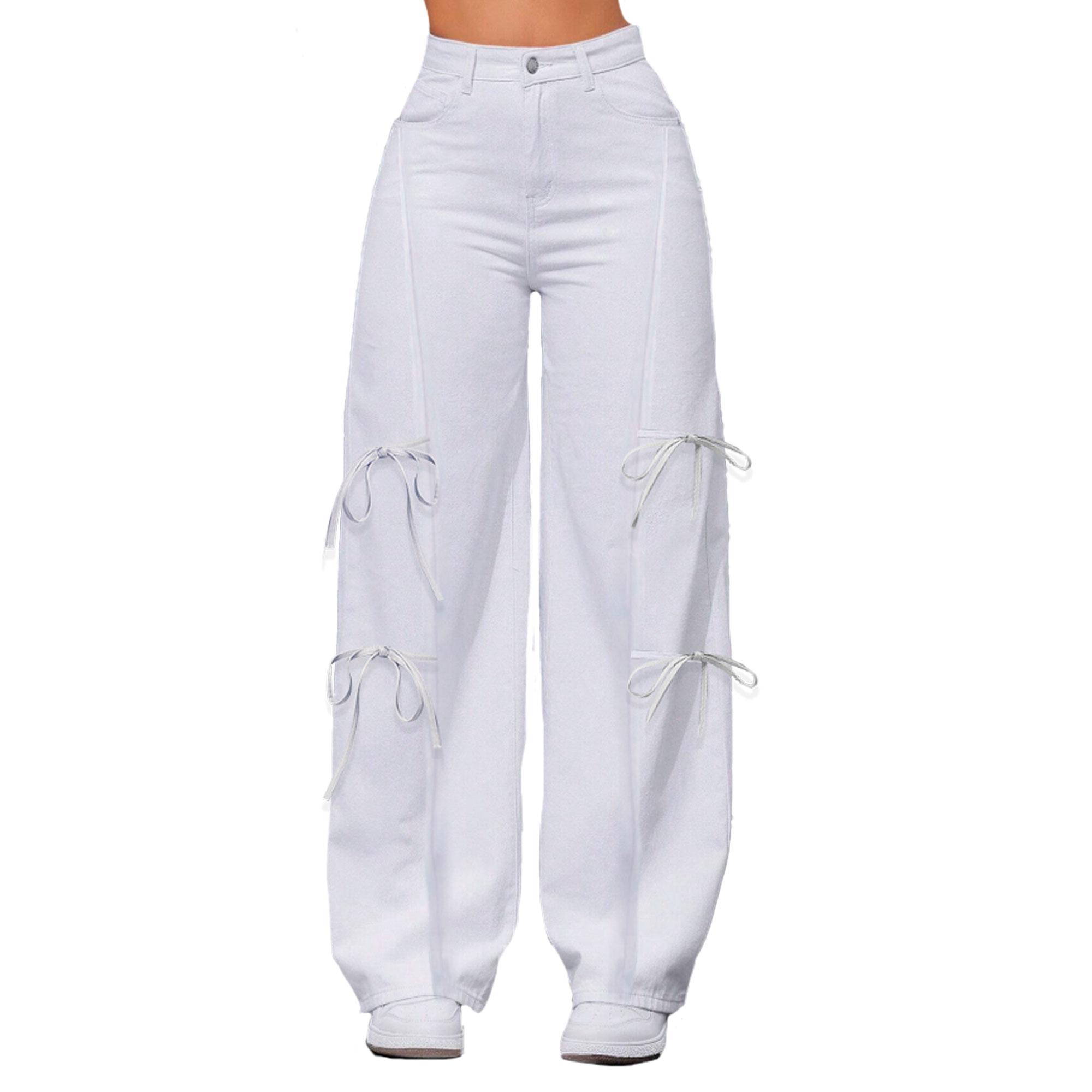Pantalón Recto Mujer Mezclilla 025721