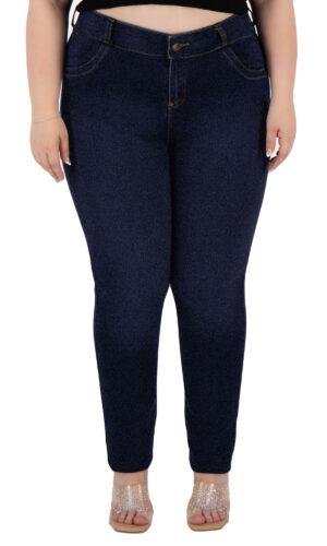 Pantalón Skinny Mujer Curvy Mezclilla 501666