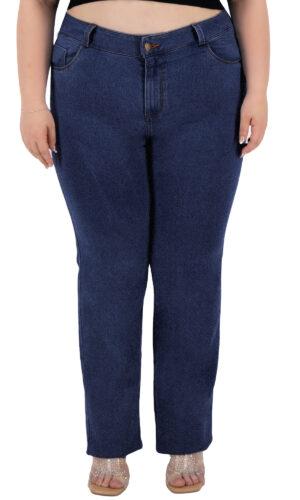 Pantalón Recto Mujer Curvy Mezclilla 501669