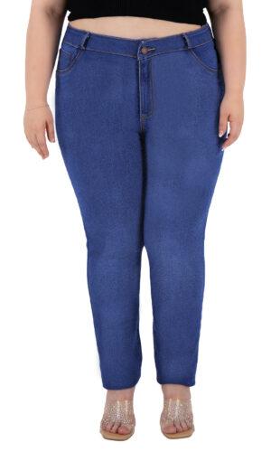 Pantalón Skinny Mujer Curvy Mezclilla 501670