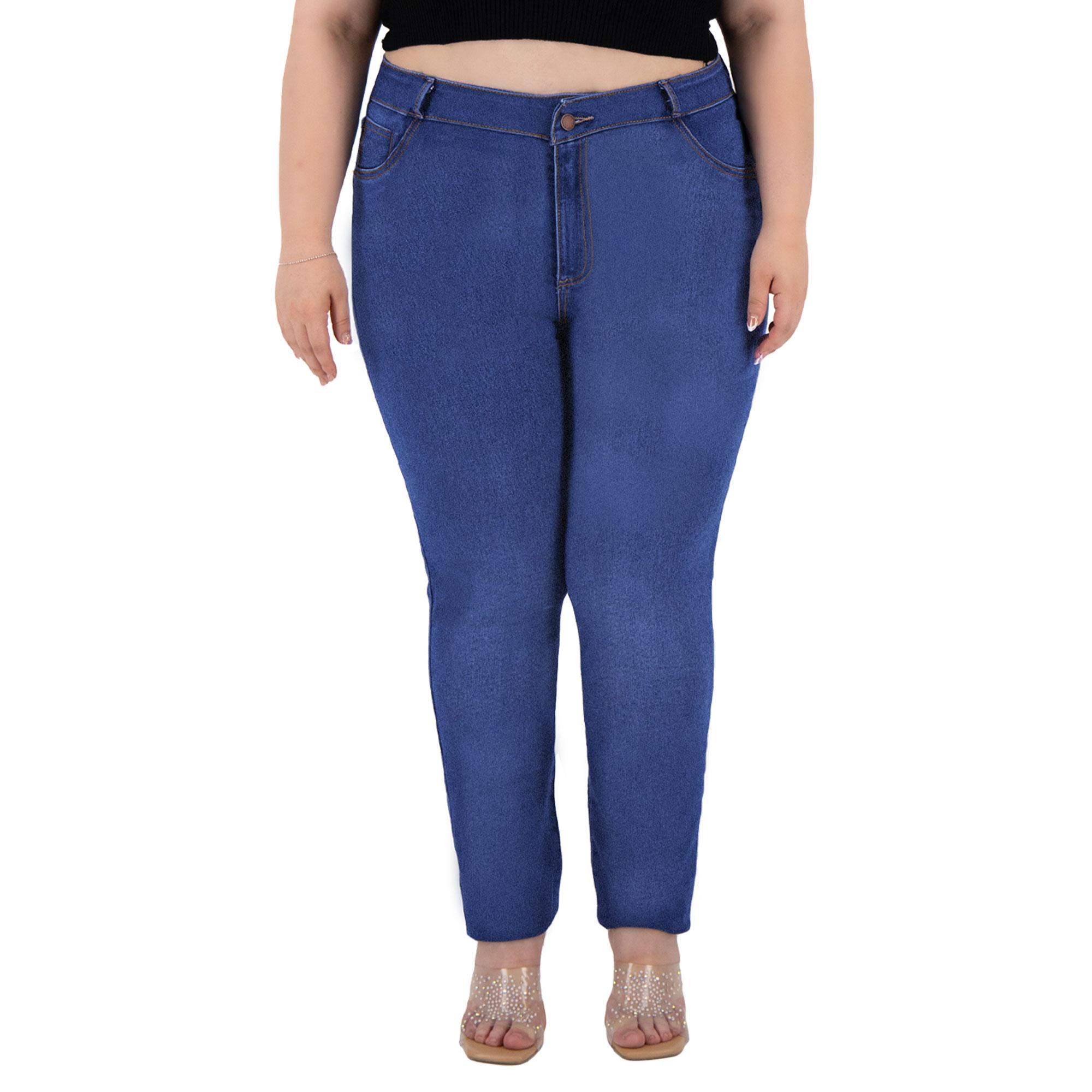 Pantalón Skinny Mujer Curvy Mezclilla 501670