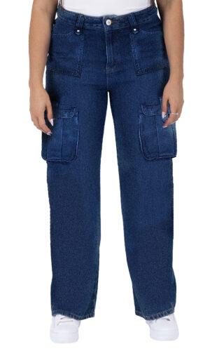 Pantalón Recto Mujer Cargo 025626