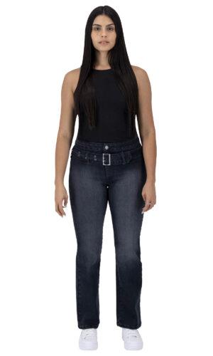 Pantalón Bootcut Mujer Mezclilla 025803