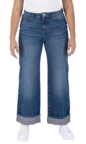 Pantalón Pierna Ancha Mujer Mezclilla 025805
