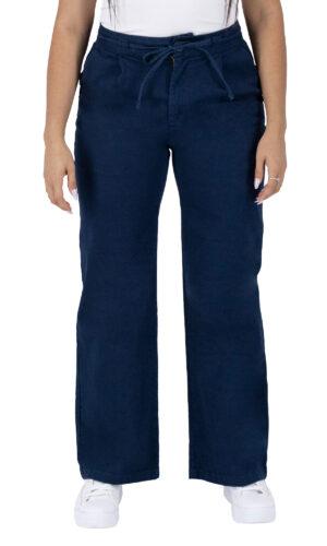 Pantalón Pierna Ancha Mujer Gabardina 025818