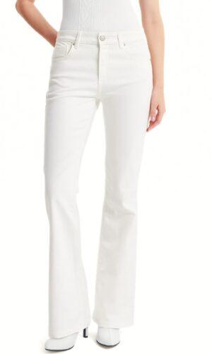 Pantalón Bootcut Mujer Mezclilla 025840