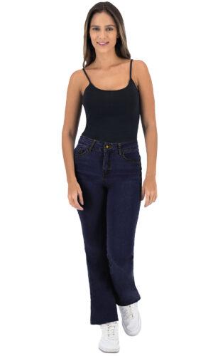 Pantalón Bootcut Mujer Mezclilla 025785