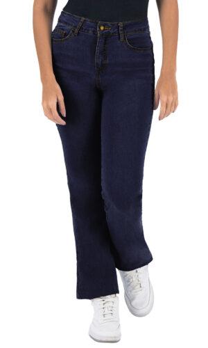 Pantalón Bootcut Mujer Mezclilla 025785