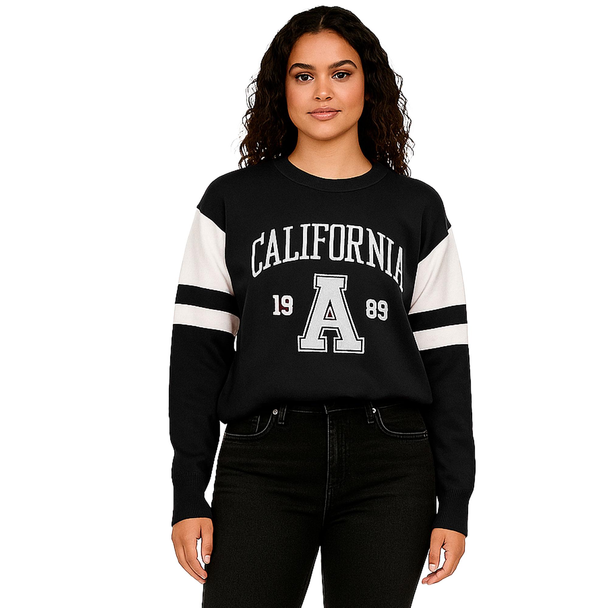 Suéter Oversize Mujer Algodón Lu4118