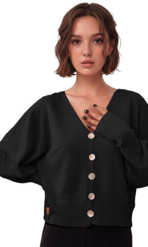 Suéter Crop Mujer Cuello V Sr3065