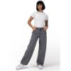 Pantalón Barrel Mujer Mezclilla Gris 025907
