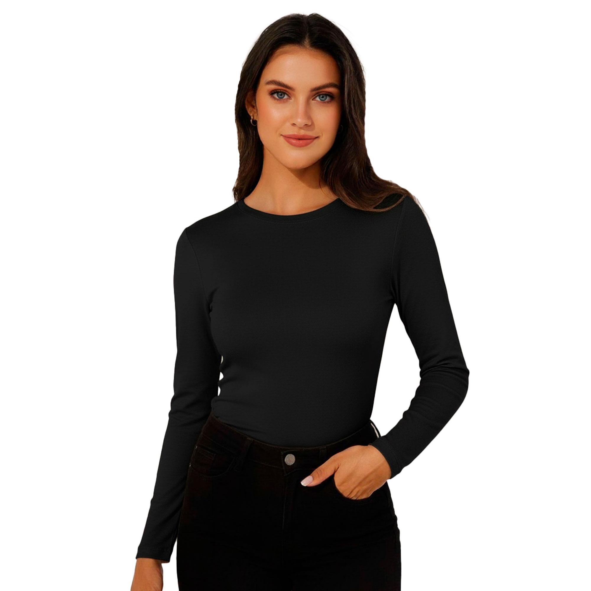 Blusa Mujer Cuello Alto Lu4085